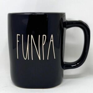 RAE DUNN “FUNPA” Black Mug for Eclectic Grandpa for Father’s Day Excellent cond.
